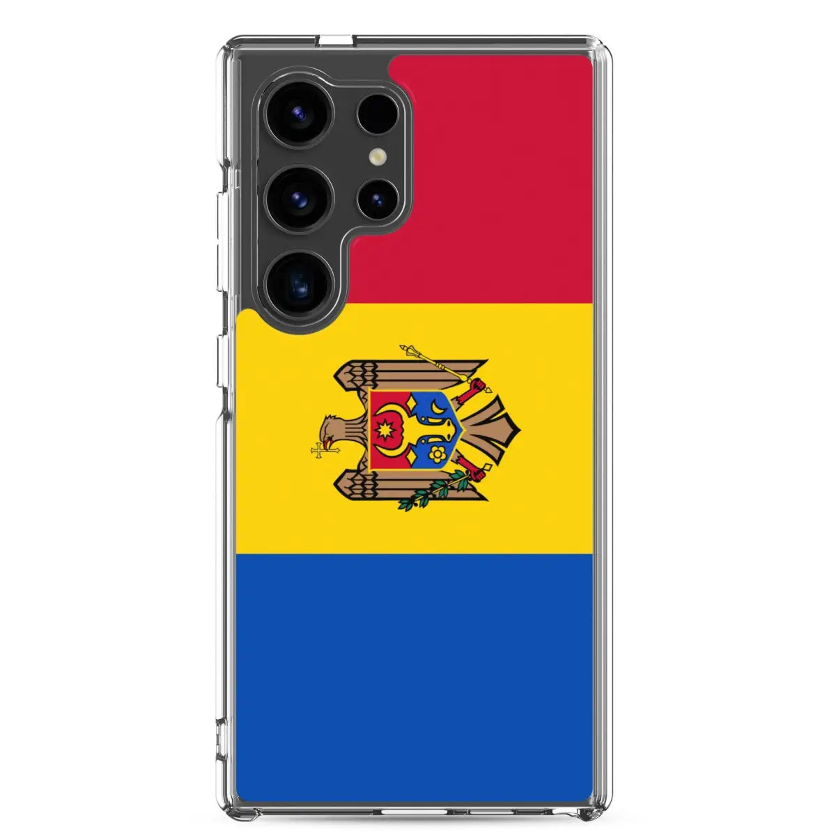 Coque téléphone drapeau de la moldavie - pixelforma