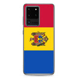 Coque téléphone drapeau de la moldavie - pixelforma