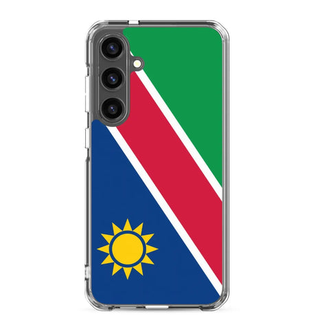 Coque téléphone drapeau de la namibie - pixelforma