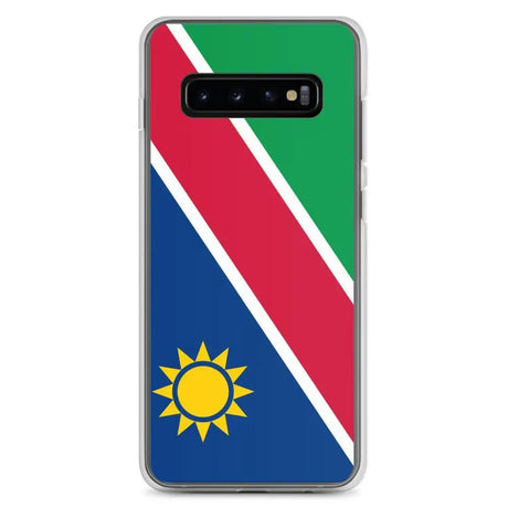 Coque téléphone drapeau de la namibie - pixelforma