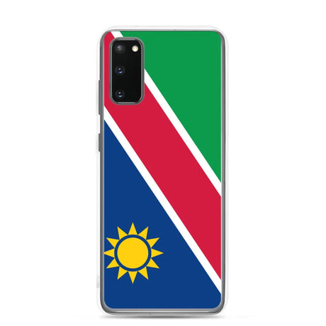Coque téléphone drapeau de la namibie - pixelforma