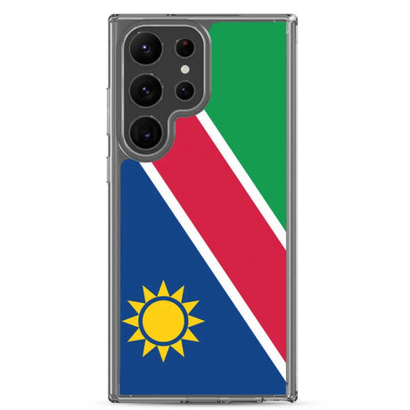 Coque téléphone drapeau de la namibie - pixelforma