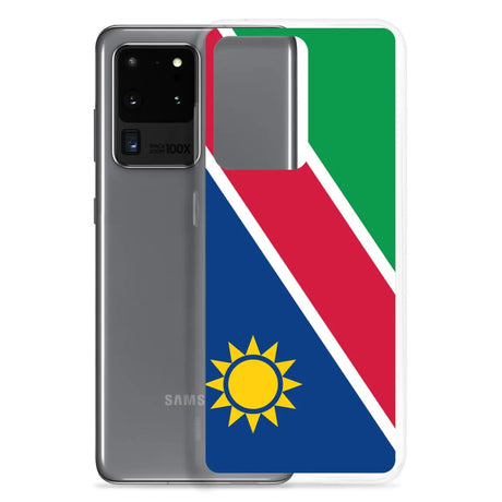 Coque téléphone drapeau de la namibie - pixelforma