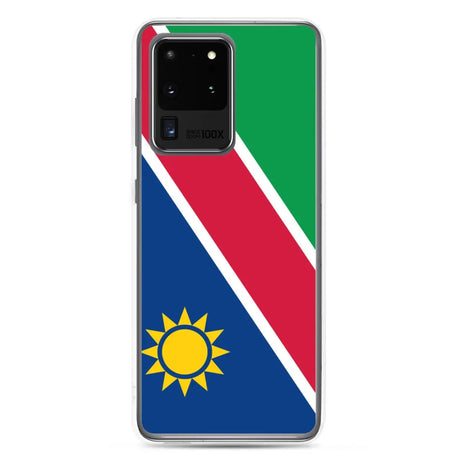 Coque téléphone drapeau de la namibie - pixelforma