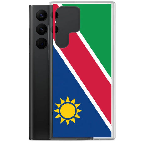 Coque téléphone drapeau de la namibie - pixelforma