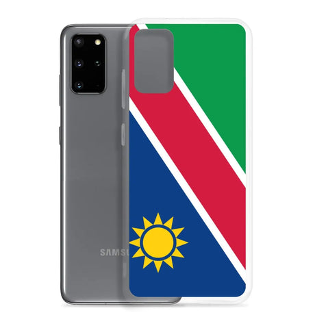 Coque téléphone drapeau de la namibie - pixelforma