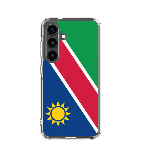 Coque téléphone drapeau de la namibie - pixelforma