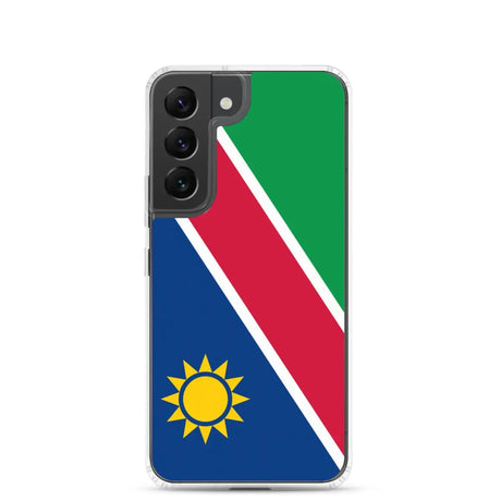 Coque téléphone drapeau de la namibie - pixelforma