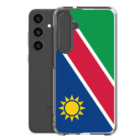 Coque téléphone drapeau de la namibie - pixelforma