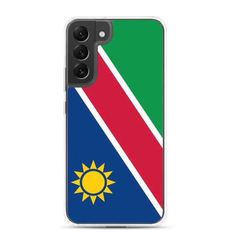 Coque téléphone drapeau de la namibie - pixelforma