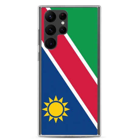 Coque téléphone drapeau de la namibie - pixelforma