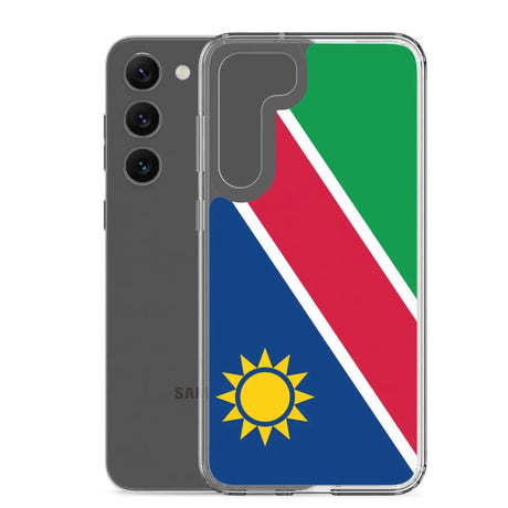 Coque téléphone drapeau de la namibie - pixelforma