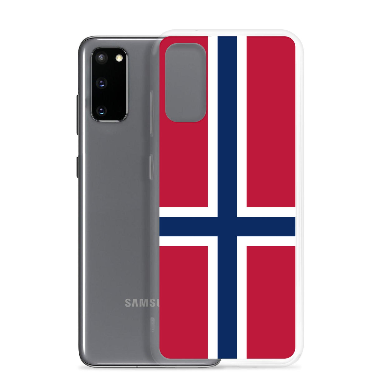 Coque Téléphone Drapeau de la Norvège - Pixelforma