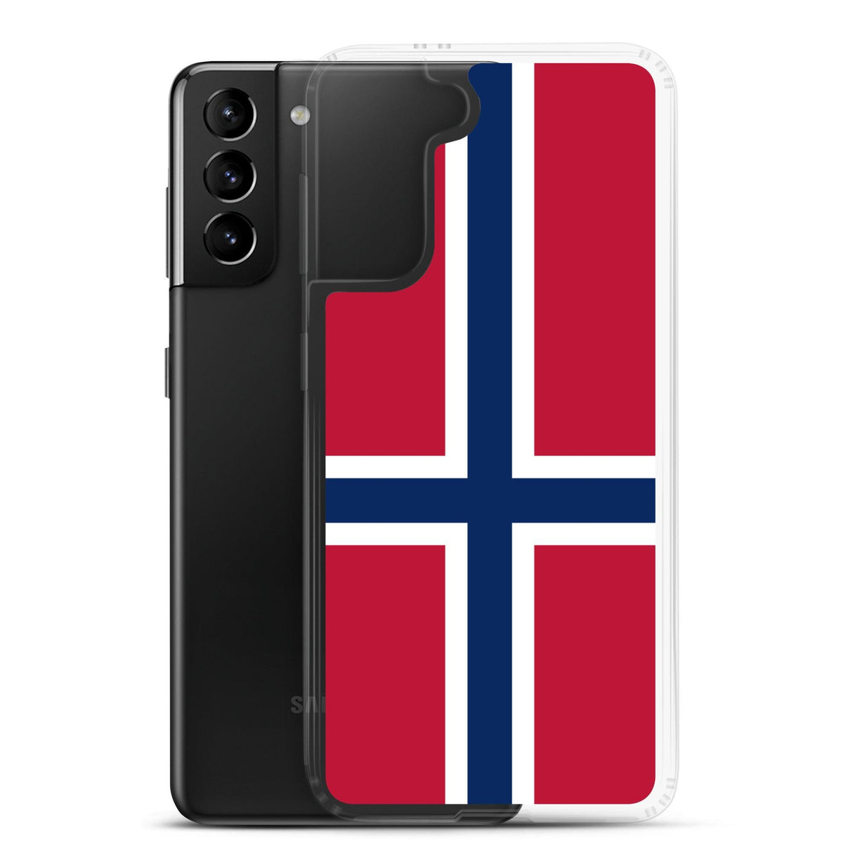 Coque Téléphone Drapeau de la Norvège - Pixelforma