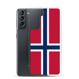 Coque Téléphone Drapeau de la Norvège - Pixelforma