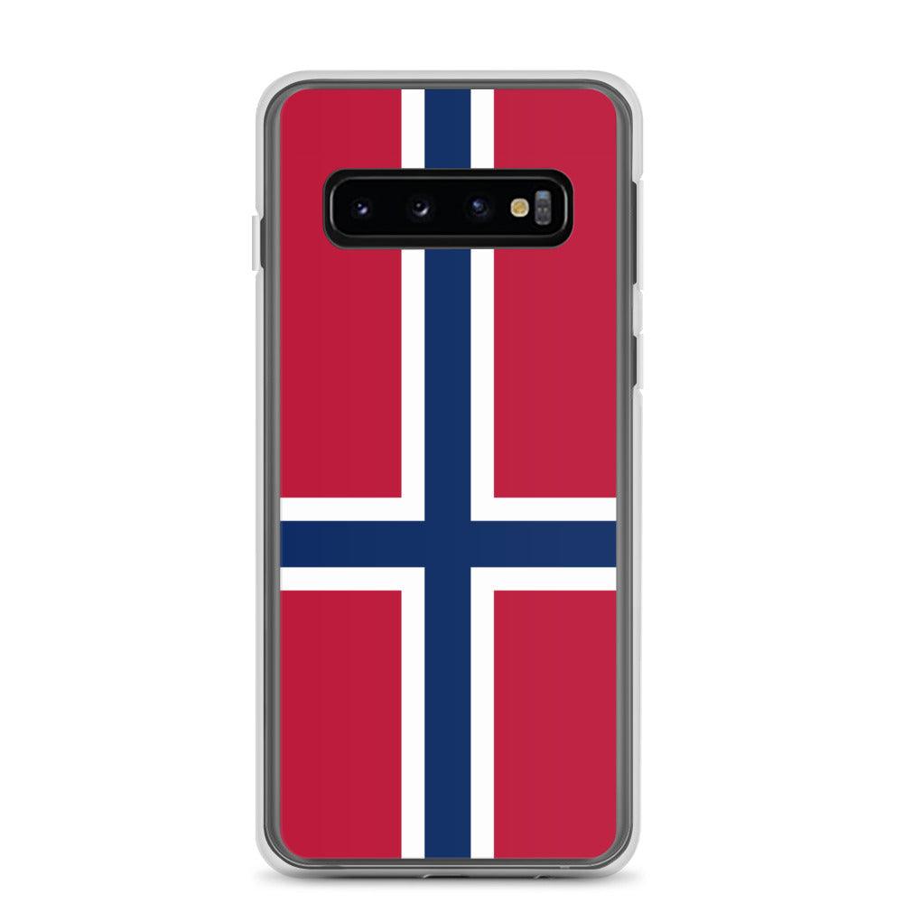 Coque Téléphone Drapeau de la Norvège - Pixelforma