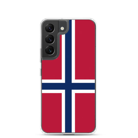 Coque Téléphone Drapeau de la Norvège - Pixelforma