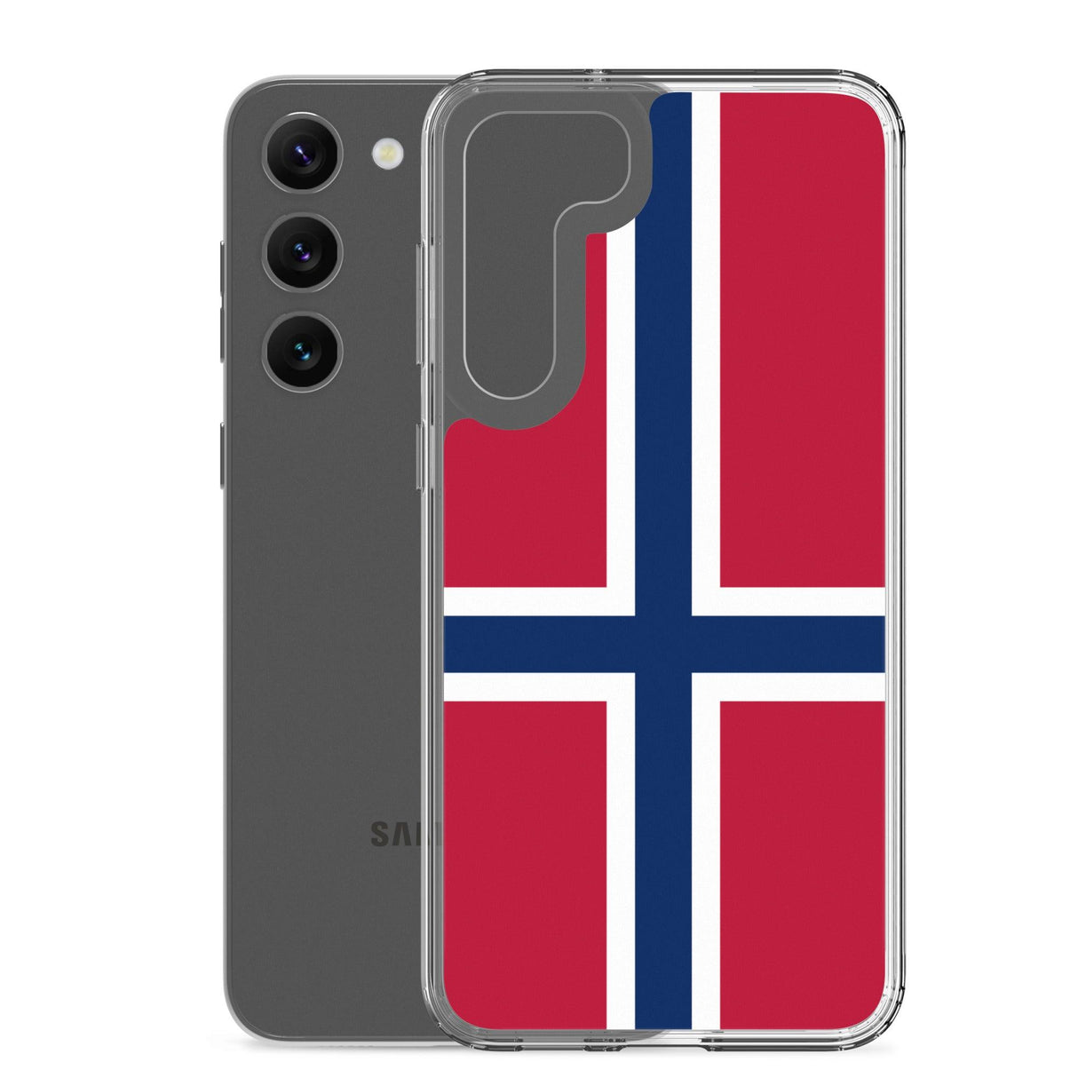 Coque Téléphone Drapeau de la Norvège - Pixelforma