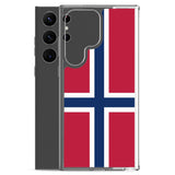 Coque Téléphone Drapeau de la Norvège - Pixelforma