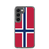 Coque Téléphone Drapeau de la Norvège - Pixelforma