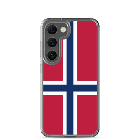 Coque Téléphone Drapeau de la Norvège - Pixelforma