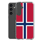 Coque Téléphone Drapeau de la Norvège - Pixelforma