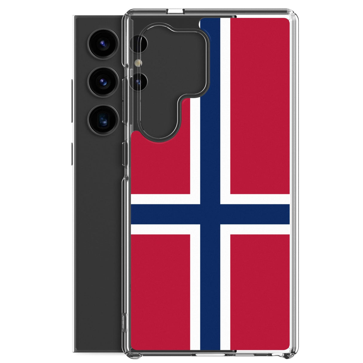 Coque Téléphone Drapeau de la Norvège - Pixelforma