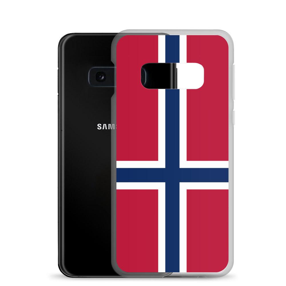 Coque Téléphone Drapeau de la Norvège - Pixelforma