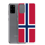 Coque Téléphone Drapeau de la Norvège - Pixelforma