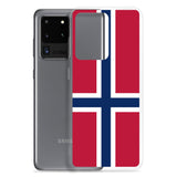 Coque Téléphone Drapeau de la Norvège - Pixelforma