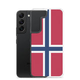 Coque Téléphone Drapeau de la Norvège - Pixelforma 