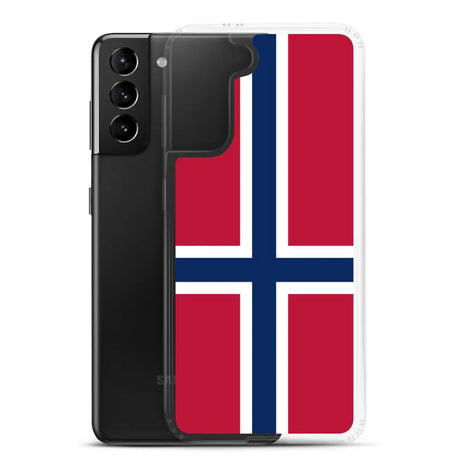 Coque Téléphone Drapeau de la Norvège - Pixelforma 