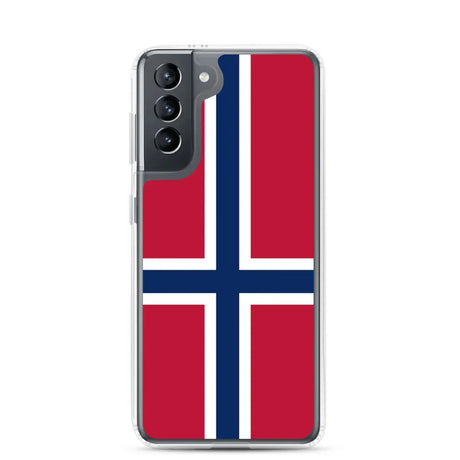 Coque Téléphone Drapeau de la Norvège - Pixelforma 