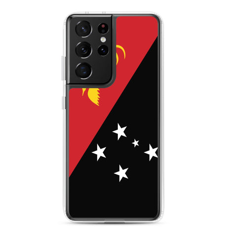 Coque Téléphone Drapeau de la Papouasie-Nouvelle-Guinée - Pixelforma