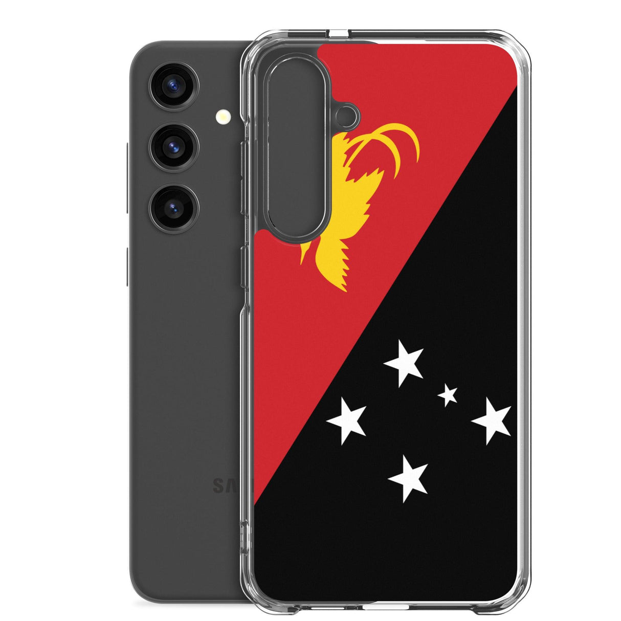 Coque Téléphone Drapeau de la Papouasie-Nouvelle-Guinée - Pixelforma