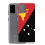 Coque Téléphone Drapeau de la Papouasie-Nouvelle-Guinée - Pixelforma