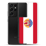 Coque Téléphone Drapeau de la Polynésie française - Pixelforma