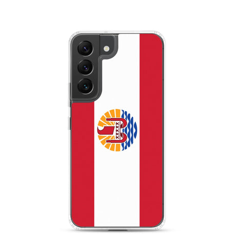 Coque Téléphone Drapeau de la Polynésie française - Pixelforma