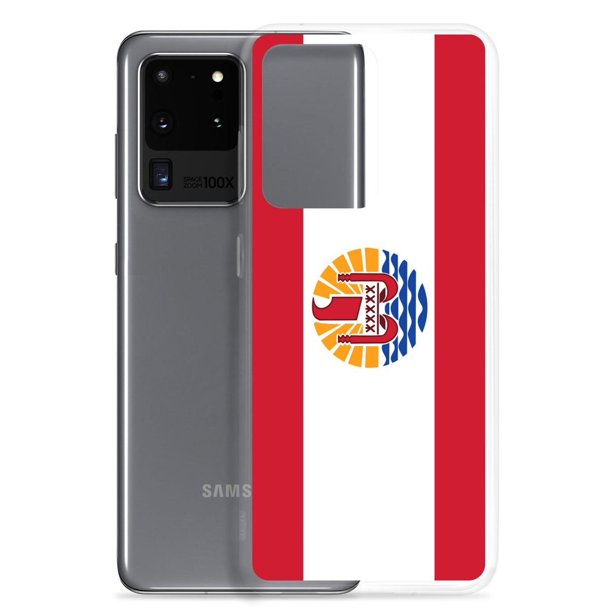 Coque Téléphone Drapeau de la Polynésie française - Pixelforma