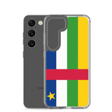 Coque Téléphone Drapeau de la République centrafricaine - Pixelforma