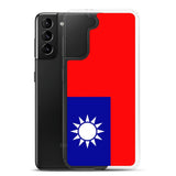 Coque téléphone drapeau de la république de chine - pixelforma