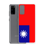 Coque téléphone drapeau de la république de chine - pixelforma
