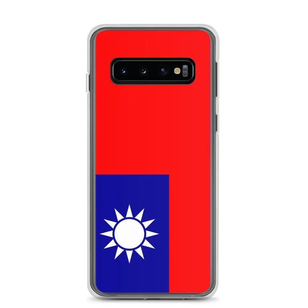 Coque téléphone drapeau de la république de chine - pixelforma