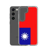 Coque téléphone drapeau de la république de chine - pixelforma