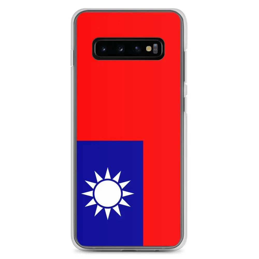 Coque téléphone drapeau de la république de chine - pixelforma