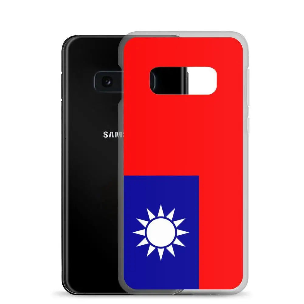 Coque téléphone drapeau de la république de chine - pixelforma