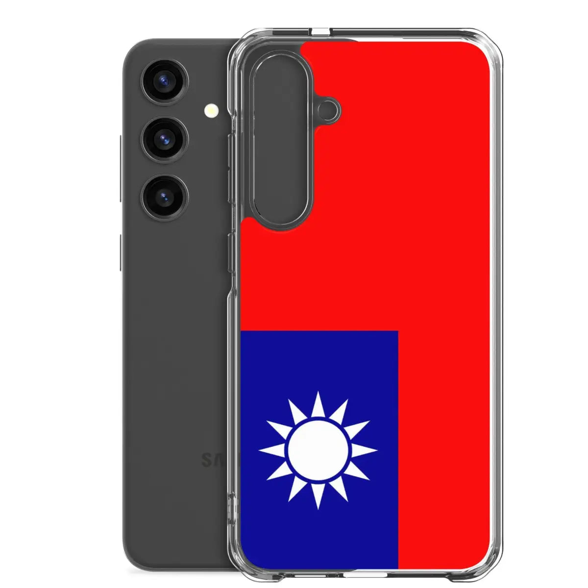 Coque téléphone drapeau de la république de chine - pixelforma