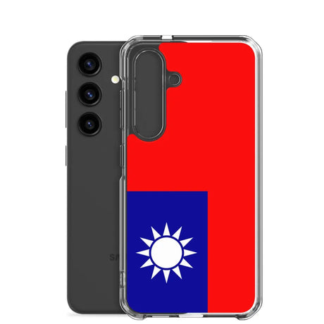 Coque Téléphone Drapeau de la République de Chine - Pixelforma 