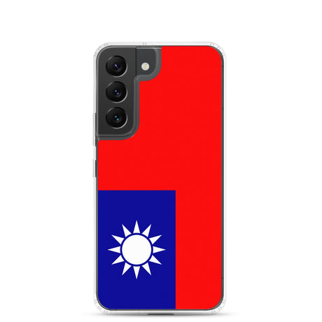 Coque Téléphone Drapeau de la République de Chine - Pixelforma