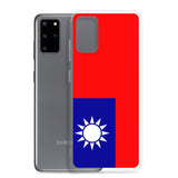 Coque Téléphone Drapeau de la République de Chine - Pixelforma